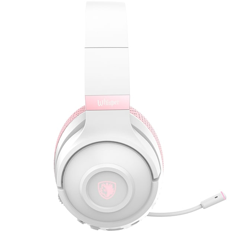 Внешний вид Гарнитура SADES SA-205 Whisper White/Pink (sa205whp)