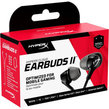 Наушники HyperX Cloud Earbuds II Black (70N24AA)