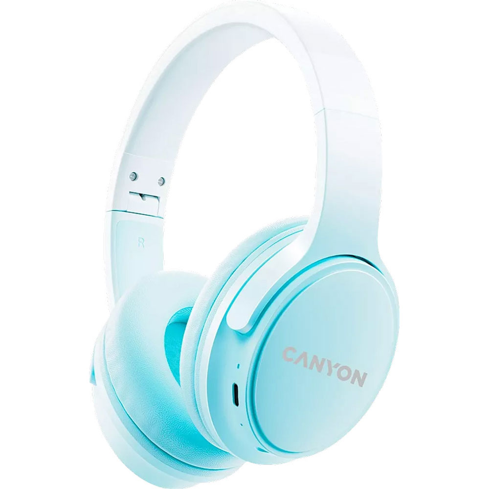 Гарнитура CANYON OnRiff 4 Bluetooth Blue (CNS-CBTHS4BL) Вид гарнитура