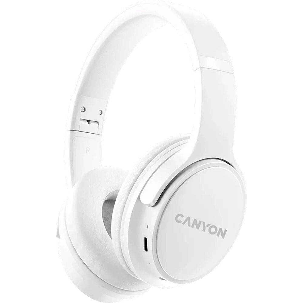 Гарнітура CANYON OnRiff 4 Bluetooth White (CNS-CBTHS4W) Вид навушники