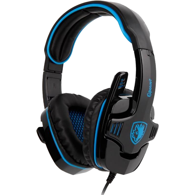 Гарнитура SADES SA-708GT Black/Blue (sa708blj) Гарнитура SADES SA-708GT Black/Blue (sa708blj)
