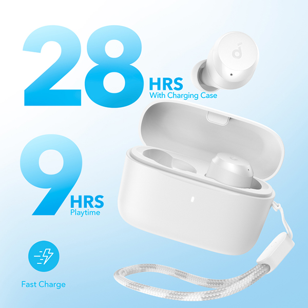 Замовити Гарнітура ANKER SoundCore A25i White (A3948G22)