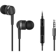 Гарнитура ERGO VM-701 Earphones Black (VM-701K)