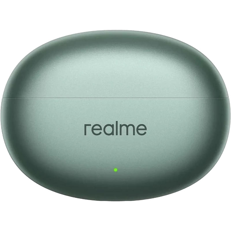 Гарнітура REALME Buds Air 6 Forest Green (RMA2402) Додатково Hi-Res; Dynamic Bass Boost; Bluetooth: 5.3; Акумулятор кейсу: 460 мАг; Клас захисту: IP55; Мобільний додаток;