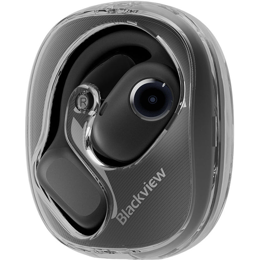 Гарнитура BLACKVIEW AirBuds 100 TWS Black Onyx (BVAIRBUDS_100_B) Крепление дужка (за ухо)