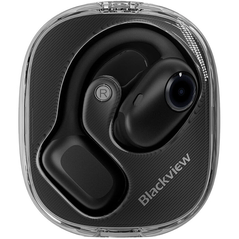 Гарнитура BLACKVIEW AirBuds 100 TWS Black Onyx (BVAIRBUDS_100_B) Акустическое оформление открытые