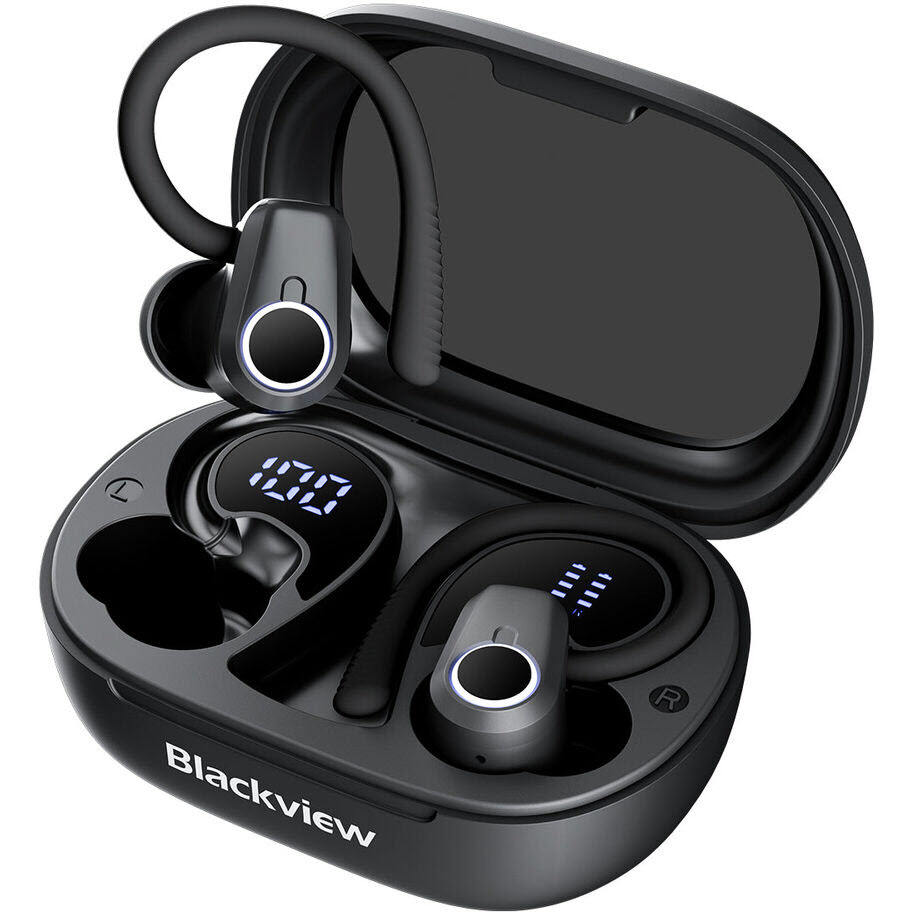 Гарнитура BLACKVIEW AirBuds 60 TWS Black (BV_AIRBUDS 60 B) Акустическое оформление закрытые