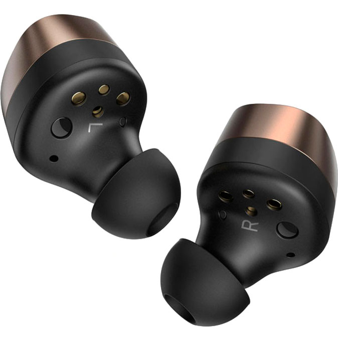 Гарнитура SENNHEISER MOMENTUM True Wireless 4 Black Copper (700367) Дополнительно поддержка Bluetooth Classic и Bluetooth LE Audio; профили Bluetooth A2DP, AVRCP, HFP, TMAP, PBP