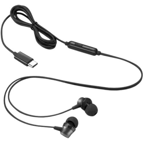 Гарнитура LENOVO USB-C Wired In-Ear Headphone (4XD1J77351) Акустическое оформление закрытые