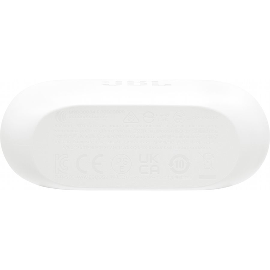 Гарнитура JBL WAVE BUDS 2 White (JBLWBUDS2WHT) Акустическое оформление закрытые