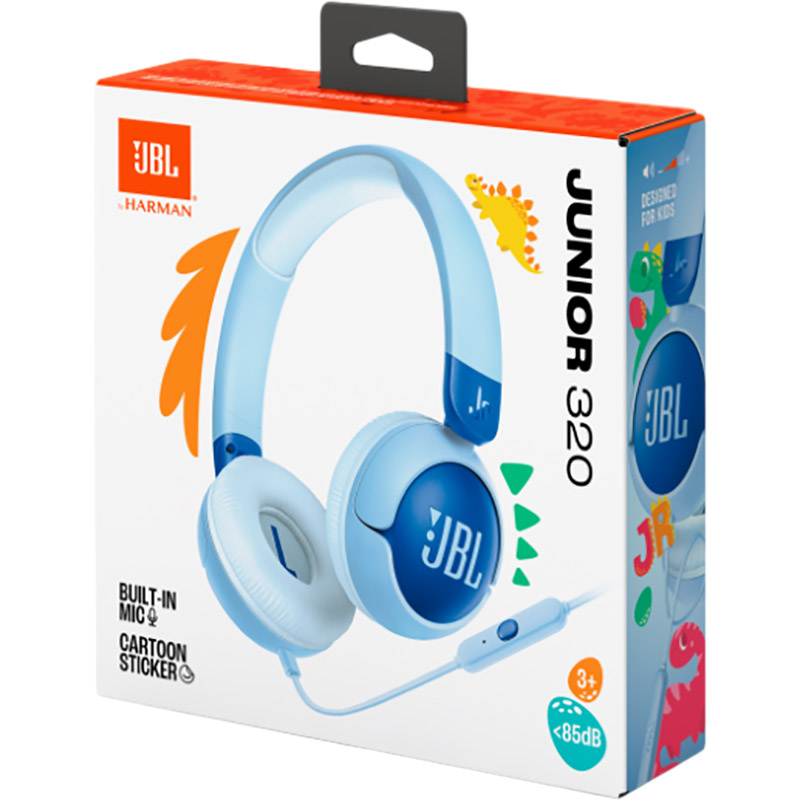 Заказать Гарнитура JBL JR320 Blue (JBLJR320BLU)