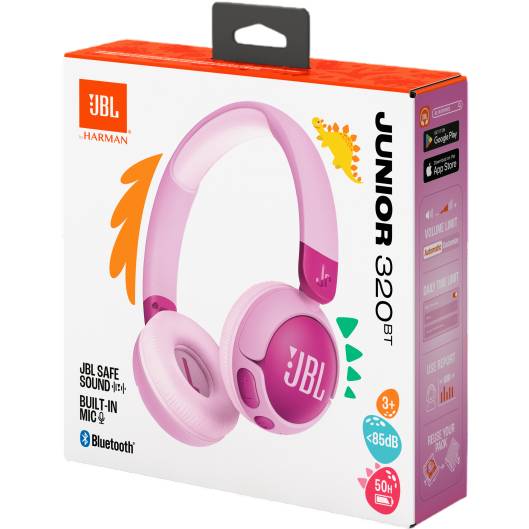 Зовнішній вигляд Гарнітура JBL JR320BT Purple (JBLJR320BTPUR)