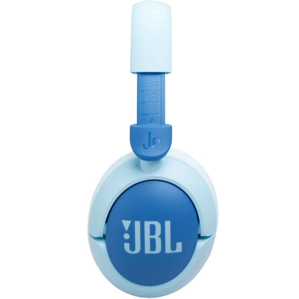 Гарнітура JBL JR470NC Blue (JBLJR470NCBLU) Додатково Версія Bluetooth: 5.3; Lithium-ion акумулятор (500 mAh/3.7 V); Батьківський контроль з настроюванням гучності та часу прослуховування;