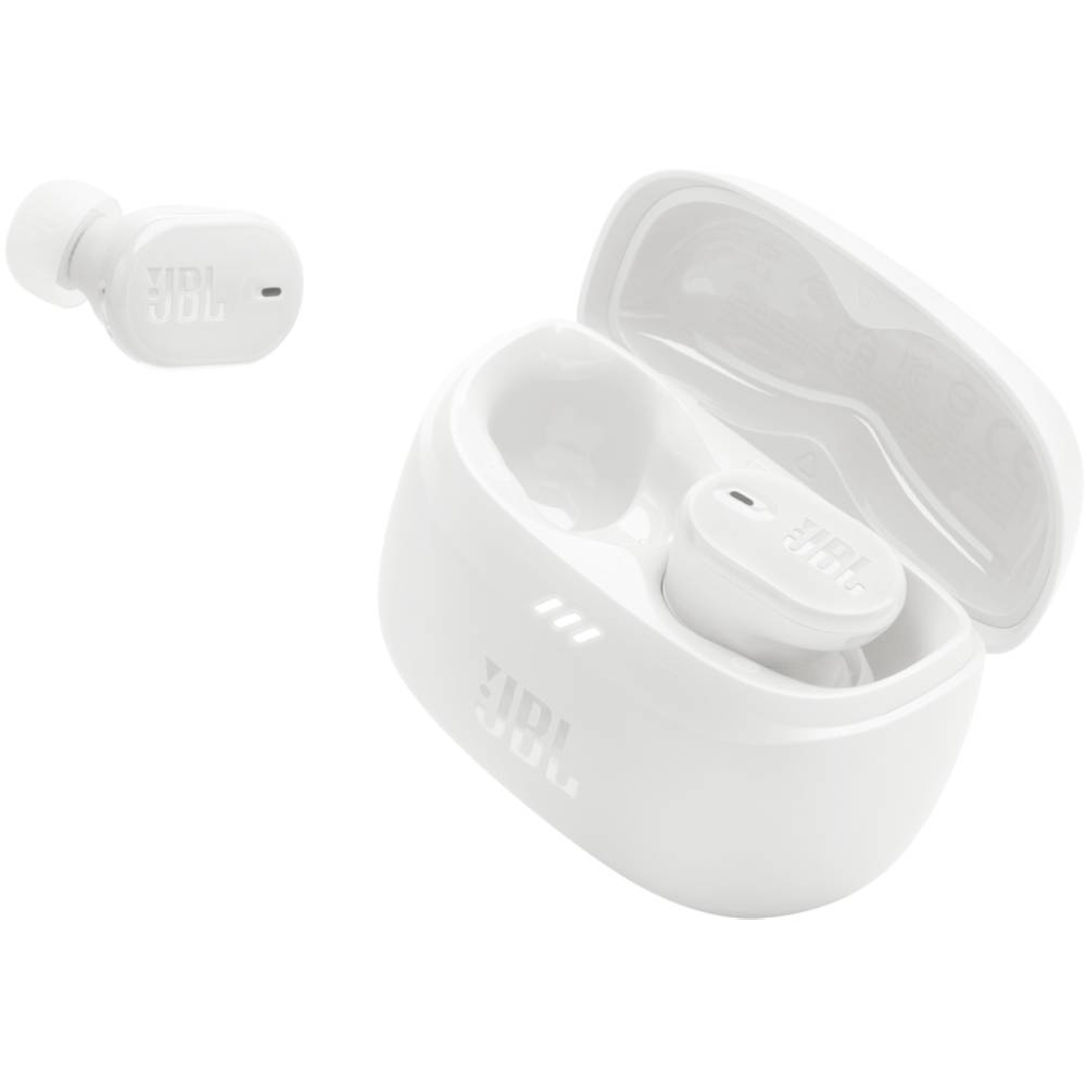 Гарнітура JBL TUNE BUDS 2 White (JBLTBUDS2WHT) Додатково IP54;Версія Bluetooth:5.3; Lithium-ion акумулятор (68mAh / 3.85V);