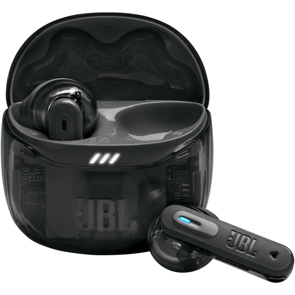 Гарнітура JBL TUNE FLEX 2 Ghost Black (JBLTFLEX2GBLK)