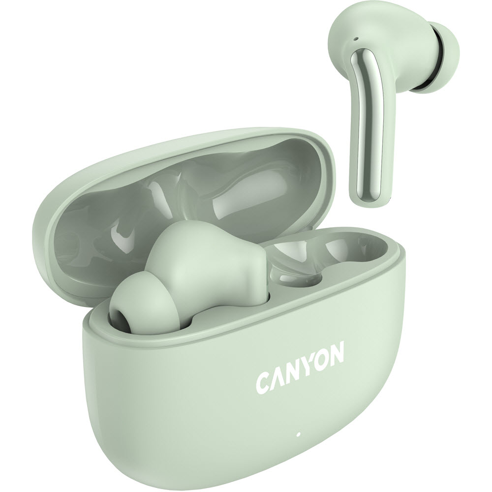 Гарнитура CANYON OnGo 9 Green (CNS-TWS9G) Акустическое оформление открытые