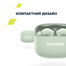 Гарнитура CANYON OnGo 9 Green (CNS-TWS9G)