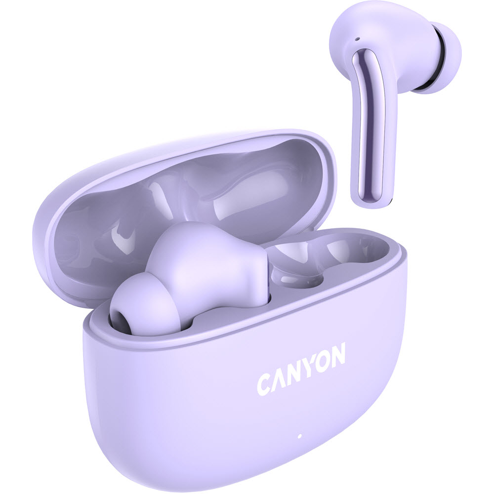 Гарнитура CANYON OnGo 9 Purple (CNS-TWS9P) Акустическое оформление открытые