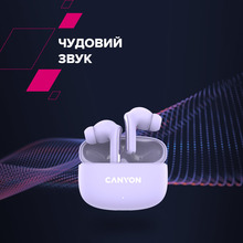 Гарнитура CANYON OnGo 9 Purple (CNS-TWS9P)