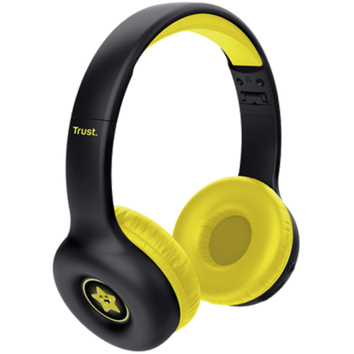 Гарнітура TRUST On-ear Nouna Kids Wireless Black (25405_TRUST) Конструкція накладні (накладаються на вухо)