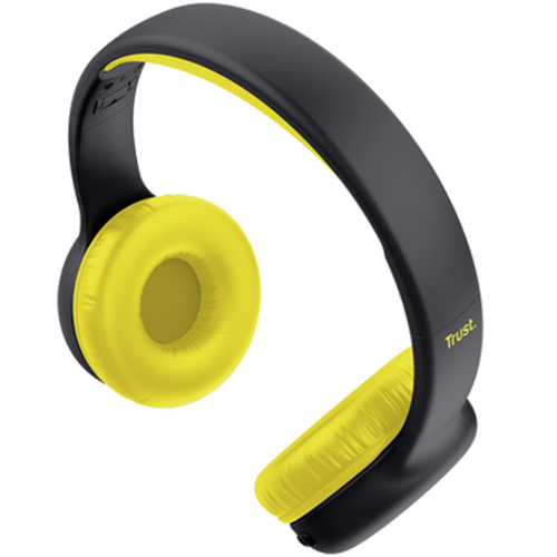 Гарнітура TRUST On-ear Nouna Kids Wireless Black (25405_TRUST) Додатково з наклейками