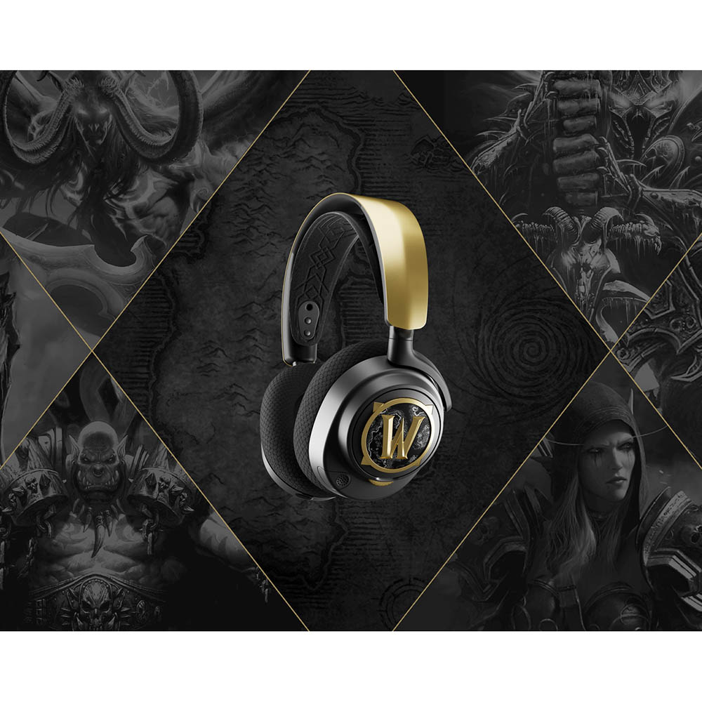 Внешний вид Гарнитура STEELSERIES Arctis Nova 7 World of Warcraft Edition Black (61558)