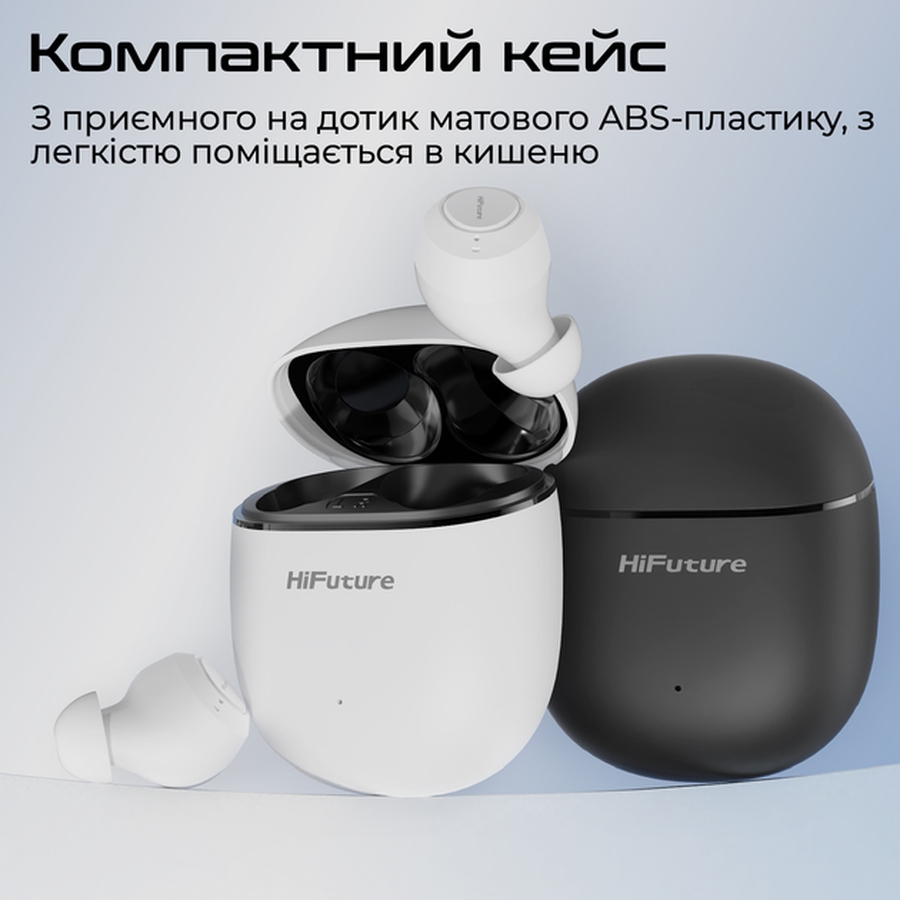 Гарнітура HIFUTURE olymbuds3 black Акустичне оформлення закриті