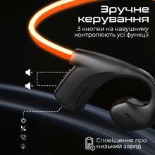 Гарнітура PROMATE RippleGlow Black (rippleglow.black)