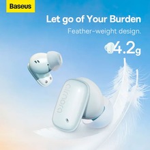 Гарнитура BASEUS AirNora 2 Wireless Galaxy Blue (NGTW320203)