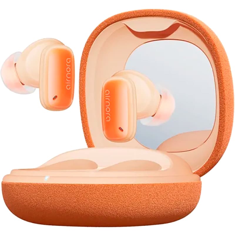 Гарнитура BASEUS AirNora 2 Wireless Gradient Orange (NGTW320207) Дополнительно Сенсорное обнаружение нахождения в ухе; 4 микрофона; Емкость батарей: наушник 35 mAh, футляр 400 mAh