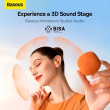 Гарнитура BASEUS AirNora 2 Wireless Gradient Orange (NGTW320207)