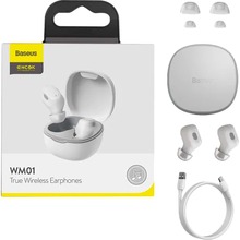 Гарнитура BASEUS Encok Wireless WM01 White (NGTW240002)