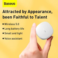 Гарнитура BASEUS Encok Wireless WM01 White (NGTW240002)