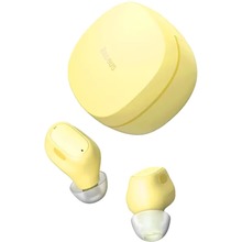 Купити у Дніпрі - Гарнітура BASEUS Encok Wireless WM01 Yellow (NGTW240011)