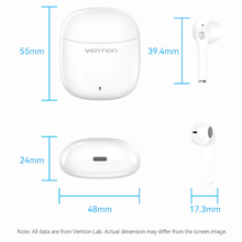 Гарнітура VENTION Elf Earbuds E02 White (NBGW0)