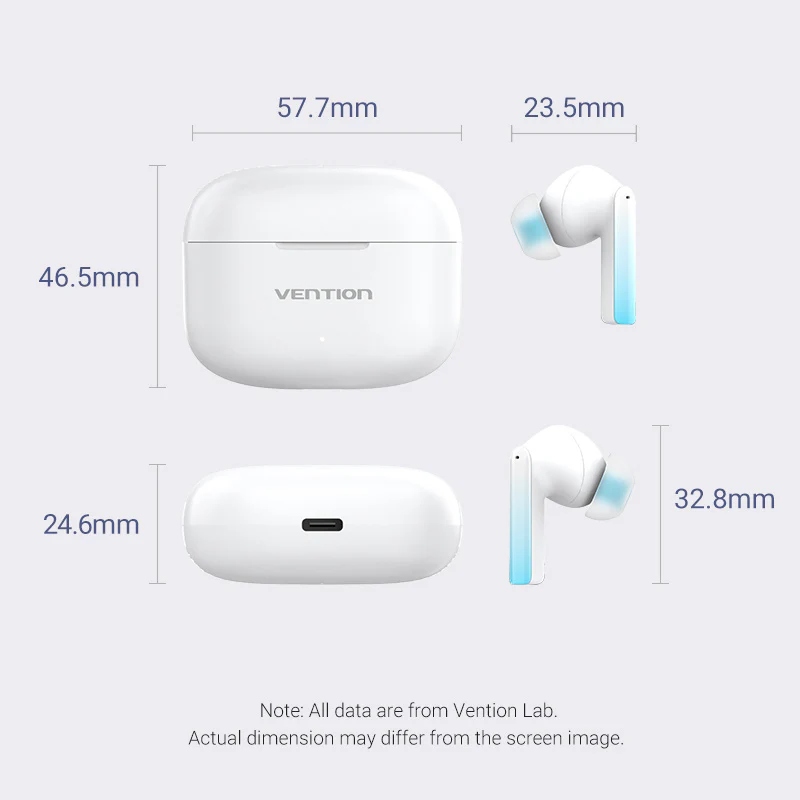 Гарнитура VENTION Elf Earbuds E04 White (NBIW0) Вид гарнитура