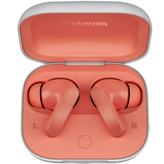 Гарнітура MOTOROLA Moto Buds 2024 Coral Peach (PG38C05750) Додатково технології Dolby Atmos та Hi-Res Audio