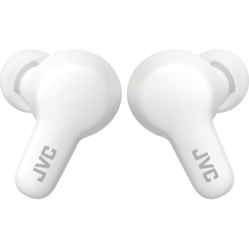 Гарнітура JVC HA-A7T2 White (HA-A7T2-W-E) Додатково 3 режими звуку: Normal, Bass, Clear; Комплектація: навушники, зарядний кейс, USB кабель для зарядки, 4 пари змінних амбушюр (XS/S/M/L), інструкція