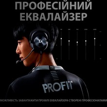 Гарнітура LOGITECH G PRO X Gaming Black (991-000358)