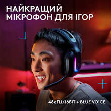 Гарнітура LOGITECH G522 Lightspeed Black (981-001544)