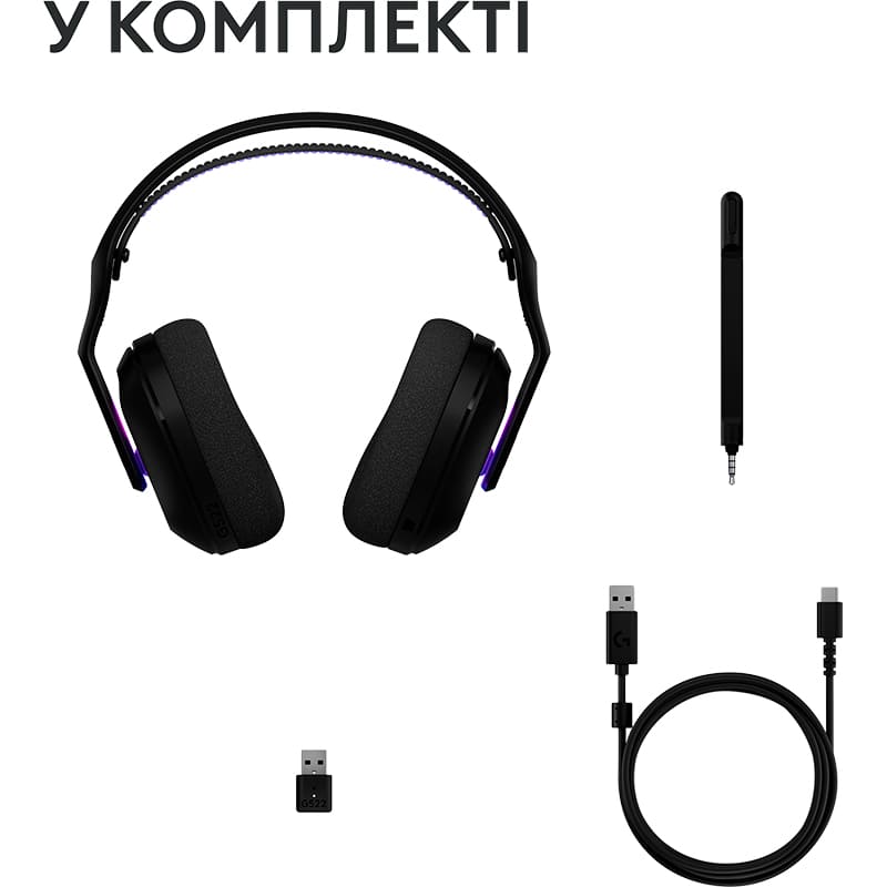 Покупка Гарнітура LOGITECH G522 Lightspeed Black (981-001544)