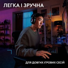 Гарнітура LOGITECH G522 Lightspeed Black (981-001544)