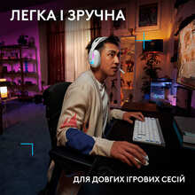 Гарнітура LOGITECH G522 Lightspeed White (981-001550)