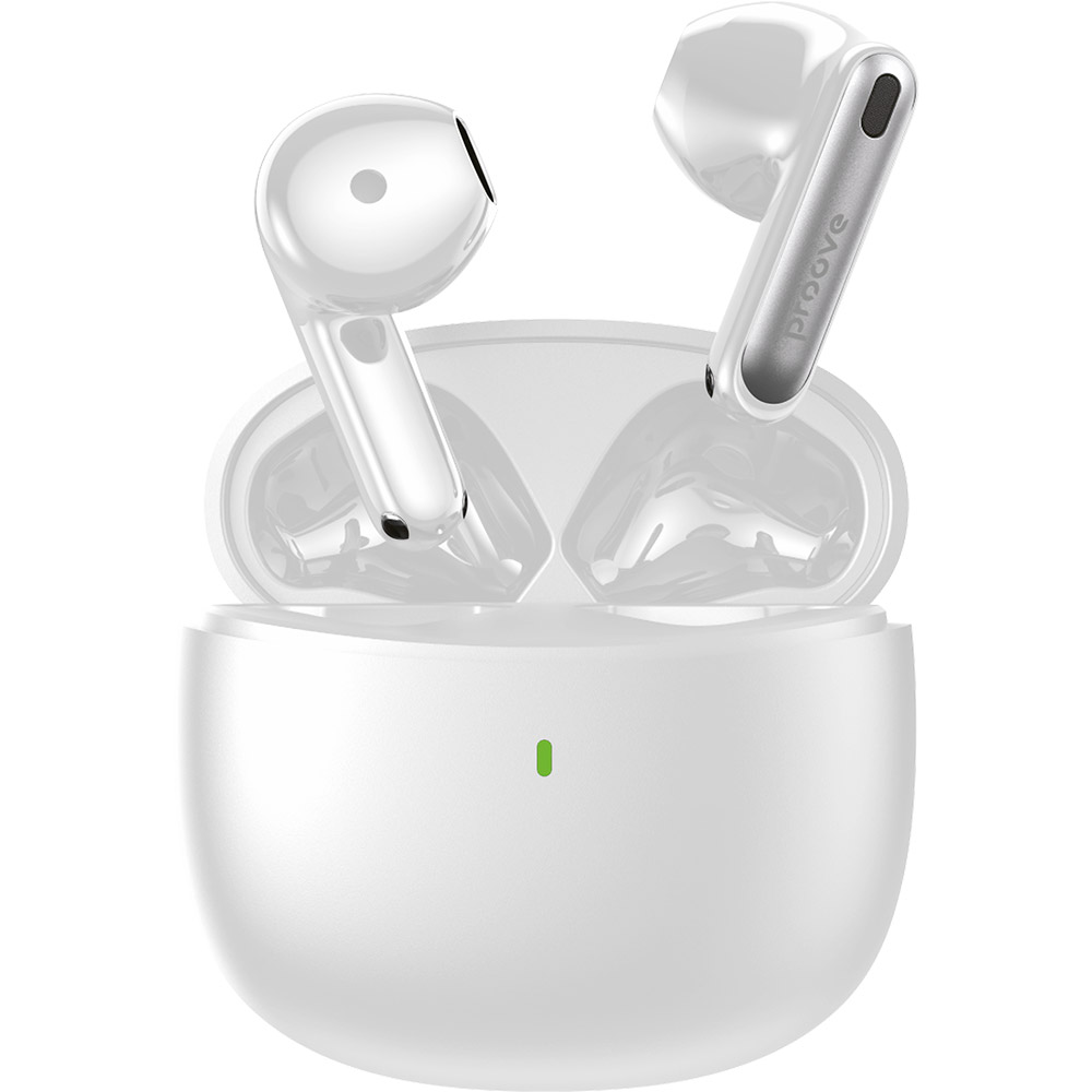 Гарнітура PROOVE Intro TWS White (TWYP53002202) Конструкція внутрішньоканальні (у вушний канал)