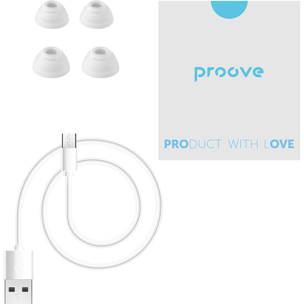 Заказать Гарнитура PROOVE Digital Pro TWS with ANC White (TWAP54002202)