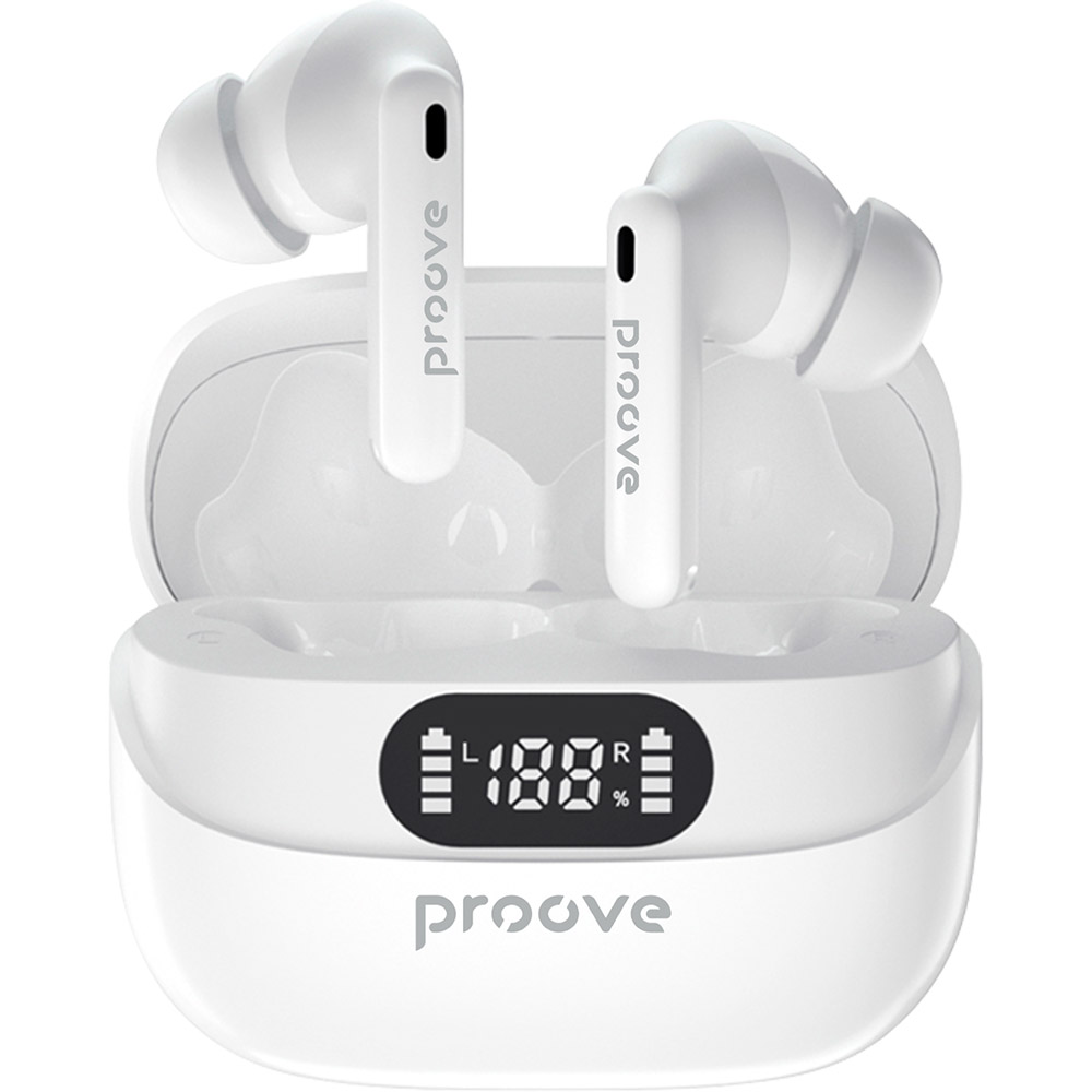 Гарнитура PROOVE Digital Pro TWS with ANC White (TWAP54002202) Вид гарнитура