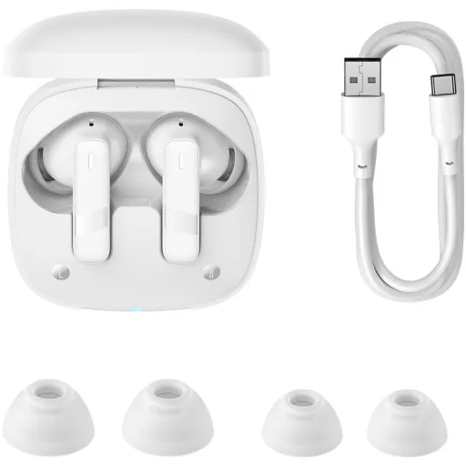 Зовнішній вигляд Гарнітура BASEUS Bowie E20 Stellar White (A00069700223-00)