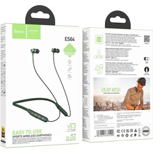 Гарнитура HOCO ES64 Easy Sound sports Dark Green (6931474784490)