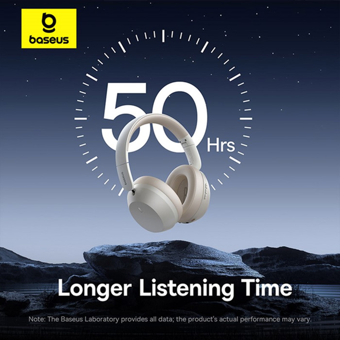 В интернет магазине Гарнитура BASEUS Bass 35 Max Wireless Stellar White (A00070800221-00)