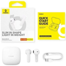 Гарнитура BASEUS Bowie E16 True Wireless Stellar White (A00061900223-00)